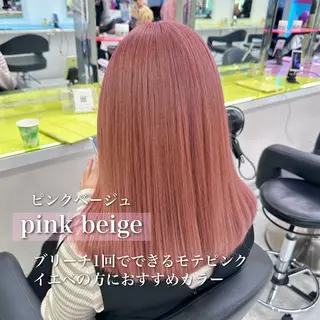 セミロング カラー ♡ダブルカラー特化♡ miyuのヘアスタイル