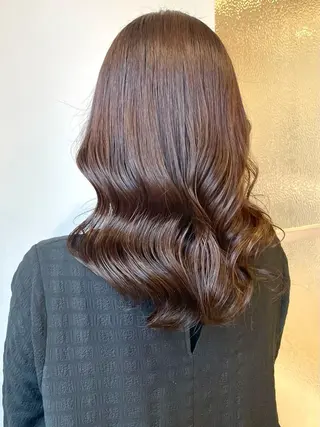 ミディアム カラー モデルさん募集中IT byALBUM八王子のヘアスタイル