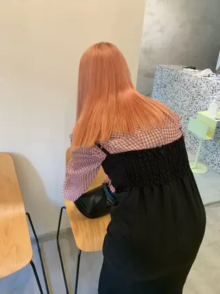 セミロング HITOMI 福岡パーマのヘアスタイル