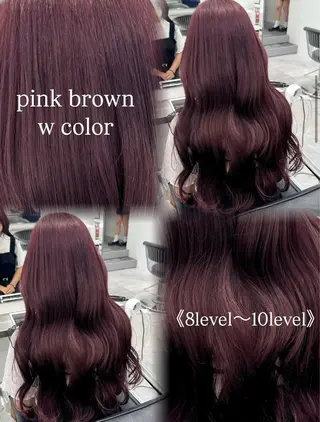 ロング カラー Parve  Mix 🫧梶川虹のヘアスタイル