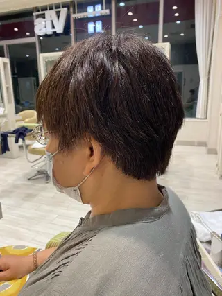 ショート 松尾 怜奈のヘアスタイル