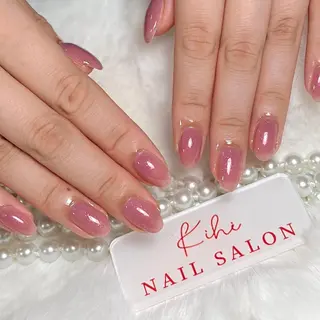 ネイル ユリ🎀長さだし/ パラジェル/持ち込みのネイルデザイン