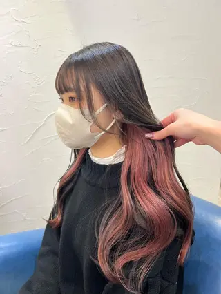 ロング カラー uros.所属・メンズパーマ/ エクステ🌞セナのヘアスタイル