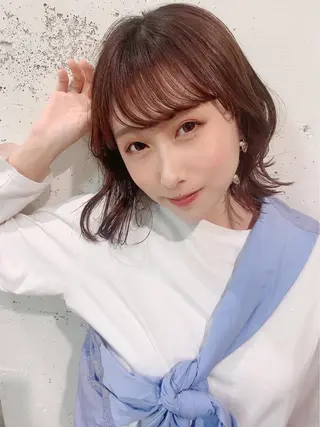 ショート カラー 310【サンイチマル】所属・透明感ハイトーン🦄 キラ🌈のヘアスタイル