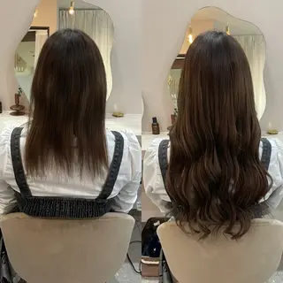 ロング ヘアアレンジ Mila hinaのヘアスタイル