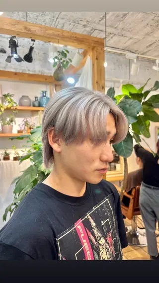 ショート カラー メンズ カネコ ナナミのヘアスタイル