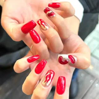 ネイル Himmel所属・☁️Himmel☁️ SARA💛のネイルデザイン