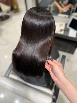 カラー Harris 表参道・外苑前・青山 表参道本店所属・艶カラー/ハイトーン /アレンジ/meiのヘアスタイル