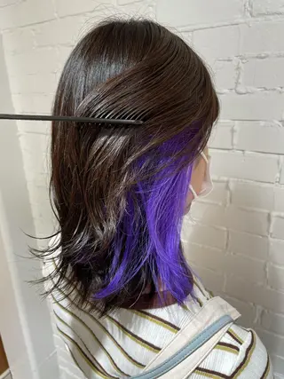 ミディアム 韓国ヘア⭐️石原 宏武⭐️のヘアスタイル