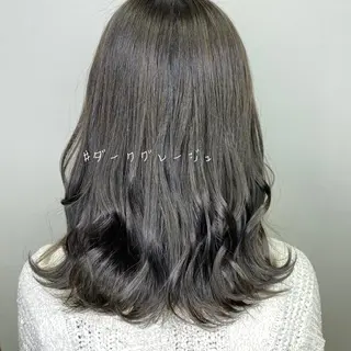 ミディアム カラー ヘアアレンジ HAIRSALONLOOP所属・川上 麻梨阿のヘアスタイル