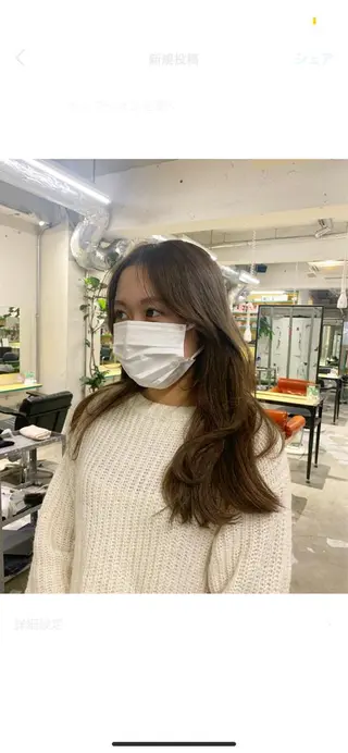 ロング ハッシュカット/ MAYAのヘアスタイル