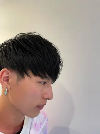 ショート QUONHEAL(クオンヒール)所属・重名 陸のヘアスタイル