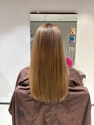 セミロング 誰もが憧れる艶髪✨ /アレンジヘア🎀のヘアスタイル