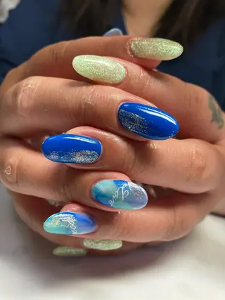 ミディアム ネイル nail yukkoのネイルデザイン