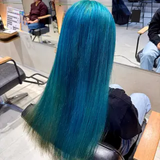 ロング カラー 惣木 菜穂のヘアスタイル