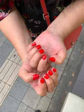 ネイル 似合わせレイヤーʚɞ ハッシュカットriiのヘアスタイル