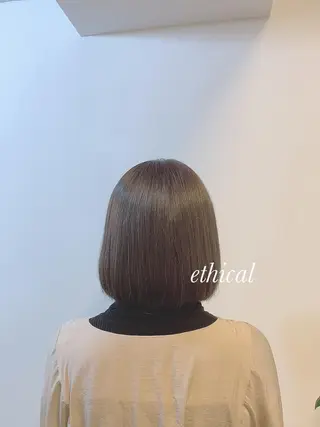 ミディアム カラー 【エシカル】 HOSOMIのヘアスタイル