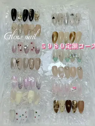 ネイル グロー ネイルのネイルデザイン