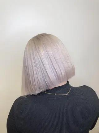 ミディアム カラー レイヤー/ハッシュ 渋谷/サッタのヘアスタイル