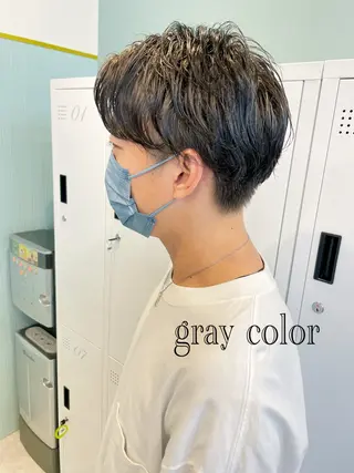 メンズ 髪質改善&トリートメント over hair 長岡京店所属・吉田 翼のヘアスタイル