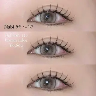 マツエク・マツパ nabi / miaのマツエク・マツパデザイン