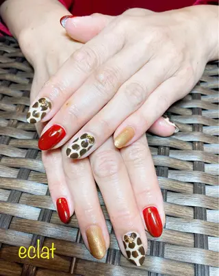 ネイル センター南 eclatのネイルデザイン
