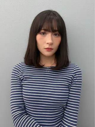 ミディアム レイヤー/髪質改善 🫧小町 紗耶華のヘアスタイル