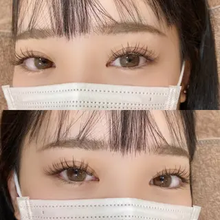 マツエク・マツパ カットスタジオピエロ所属・若江岩田マツエク SUNのマツエク・マツパデザイン