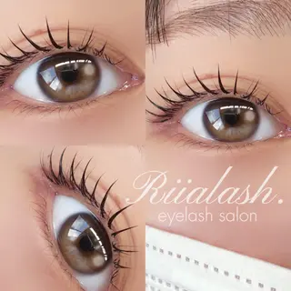 マツエク・マツパ Riialash.所属・Riko .のマツエク・マツパデザイン