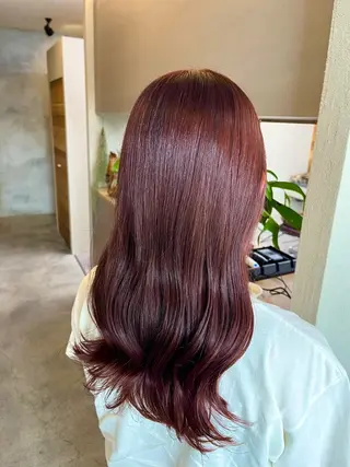 ロング カラー Salon de  COCO所属・Yuka /ツヤカラー✨のヘアスタイル