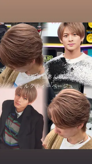 カラー メンズ miyu'somotesando所属・菅野 心悠/メンズヘアのヘアスタイル