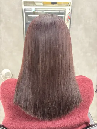 ロング カラー すぐ巻ける縮毛矯正 🍀勝倉　麗のヘアスタイル