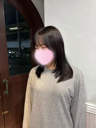 ミディアム Lidee kanonのヘアスタイル