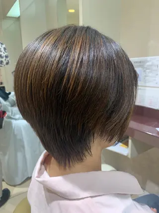 ショート 大島 裕也のヘアスタイル