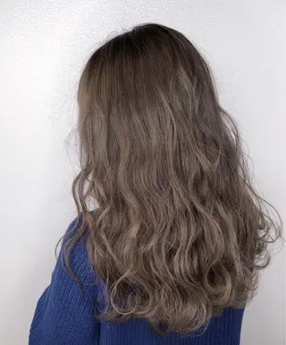 ロング カラー ヘアアレンジ MIST所属・阪神尼崎 MASAYAのヘアスタイル