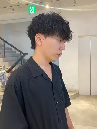 メンズ 新宿【メンズパーマ】 塩澤太一のヘアスタイル