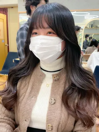 ロング 産休中2026.4月 復帰予定/野崎華代のヘアスタイル