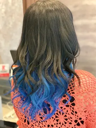 セミロング カラー Blanco Color&Careのヘアスタイル