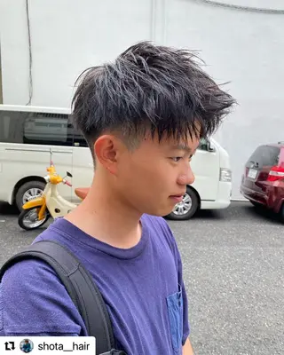 ミディアム カラー メンズ 🩷Eny terrace🩷のヘアスタイル