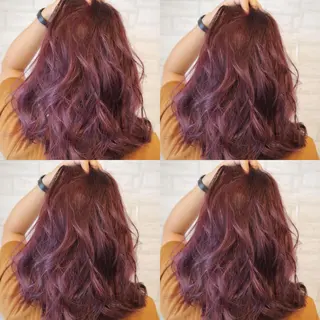 ミディアム カラー JILBLAN京都 ショート/ハイライトのヘアスタイル