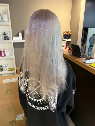 ロング カラー daiki 原宿のヘアスタイル