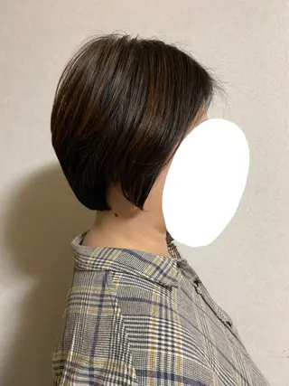 ショート 小倉 実紗のヘアスタイル