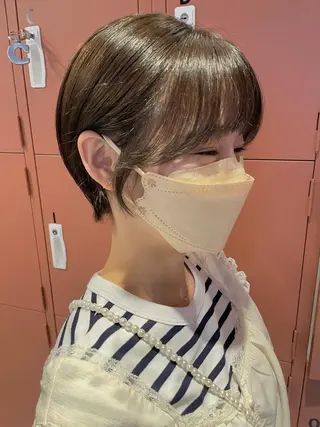 ショート カラー 沖縄/ヘアアレンジ /ナカノのヘアスタイル