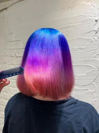 ミディアム カラー uros.所属・🩵aiko / モデル募集中️🩵のヘアスタイル