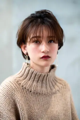 ショート カラー 🉐レイヤー/塩見 弘樹🉐渋谷のヘアスタイル