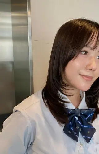 ミディアム MIYUU OTANIのヘアスタイル