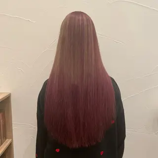ロング カラー ✩𝐴𝑠ℎ 中目黒 浦野 遥‎✩*｡のヘアスタイル
