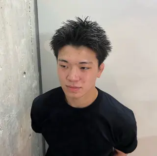 ショート カラー パーマ メンズ 🔥メンズ 特化🔥菊水皐暉🔥のヘアスタイル