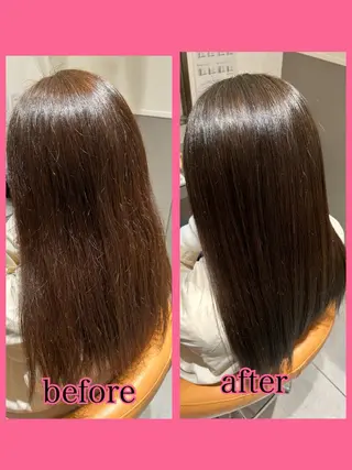 ロング カラー 大久保 陽子のヘアスタイル