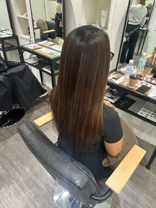 ロング パーマ 艶髪レイヤー上田 紗也🇰🇷💗のヘアスタイル